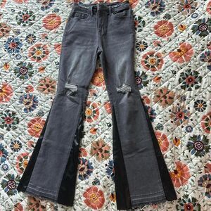 Ceros grey distressed jeans - Sz 26